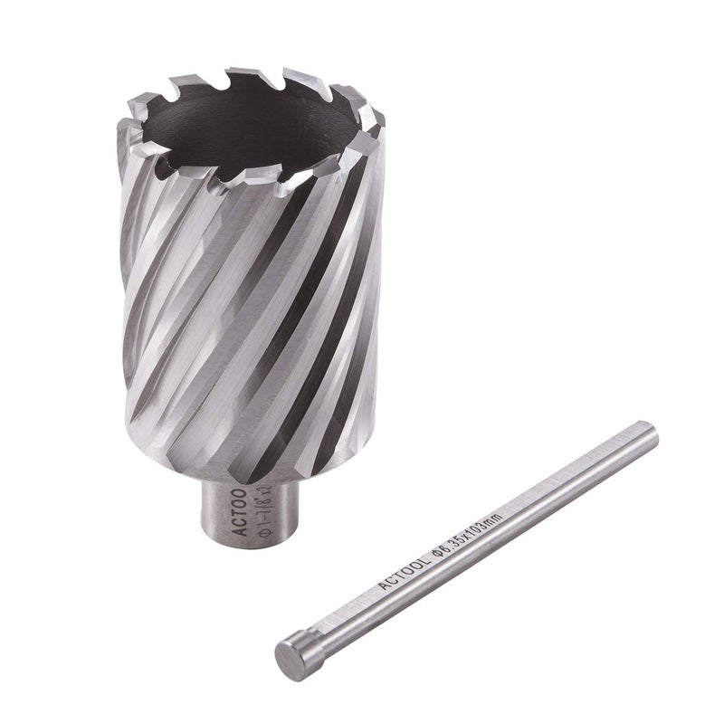 ACTOOL 1-7/8" Diameter Ã— 2" Depth of Cut HSS ANNULAR Cutter with 3/4'' Weldon Shank - Image 5